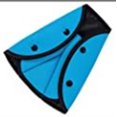 thumbnail image 2 of Sky Blue - Ajustador de cinturón de seguridad para niños Xemadio LKX-0751, 2 of 7