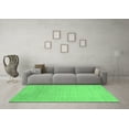 thumbnail image 3 of Ahgly Company Indoor Rectangle Abstract Emerald Green Contemporary Area Rugs, 6' x 9', 3 of 4