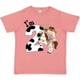 thumbnail image 3 of Inktastic I'm Two-cowgirl Riding Horse Birthday Girls Toddler T-Shirt, 3 of 5