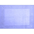 thumbnail image 1 of Ahgly Company Machine Washable Indoor Rectangle Abstract Blue Contemporary Area Rugs, 3' x 5', 1 of 4