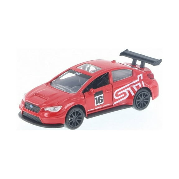 2016 Subaru WRX STI Widebody, Red - Jada 99122DP1 - 1/32 Scale Diecast Model Toy Car (Brand New but NO BOX)