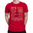 thumbnail image 2 of Officially Licensed Coca Cola Retro Coca-Cola Real Thing Art Men's T-shirt, 2 of 3