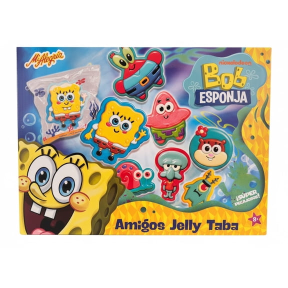 Fábrica Amigos Jelly Figuras De Gel Bob Esponja Mi Alegria