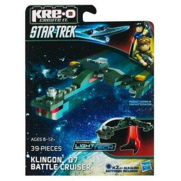 Kreo Star Trek Klingon D7 Battle Cruiser Construction Set (A3369)
