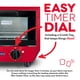 thumbnail image 3 of DASH - Mini tostador para pan, panecillos, galletas, pizza, paninis y más con charola para hornear, estante, función de apagado automático, color rojo, 3 of 5