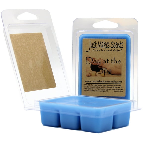 Day At The Spa 2-Pack Wax Melts Homemade -Just Makes Scents Candles & Gifts