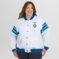 thumbnail image 4 of Women's WEAR by Erin Andrews White/Blue WNBA Full-Snap Fleece Sweatshirt Jacket, 4 of 5