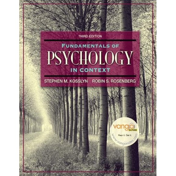 Pre-Owned Fundamentals of Psychology in Context: The Brain, the Person, the World (Paperback) 0205507573 9780205507573