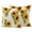 Yellow Green, variant on 2 Pack Outdoor Waterproof Throw Pillows, Vintage Watercolor Sunflower Decorative Square Pillow Case Patio Pillows for Chair Couch Sofa 16x16in