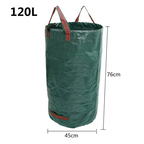 A Set of 1 Without Lid Lockable Garden Bag120L Garden Garbage Bag with