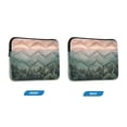 thumbnail image 7 of FORMRS 15-15.6 inch Laptop Sleeve Case Soft Carrying Quilted Computer Bag Cover, Mountains at Dawn, 7 of 7