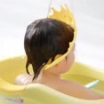 thumbnail image 4 of 2PCS Baby Shower Hat, Baby Toddler Bath Visor, Shower Hat for 0-9 Years Old Kids, Adjustable Visor Children's Bathing Caps Protect Children's Eyes and Ears(Yellow) Two Shower Caps Without Water Bottle, 4 of 5