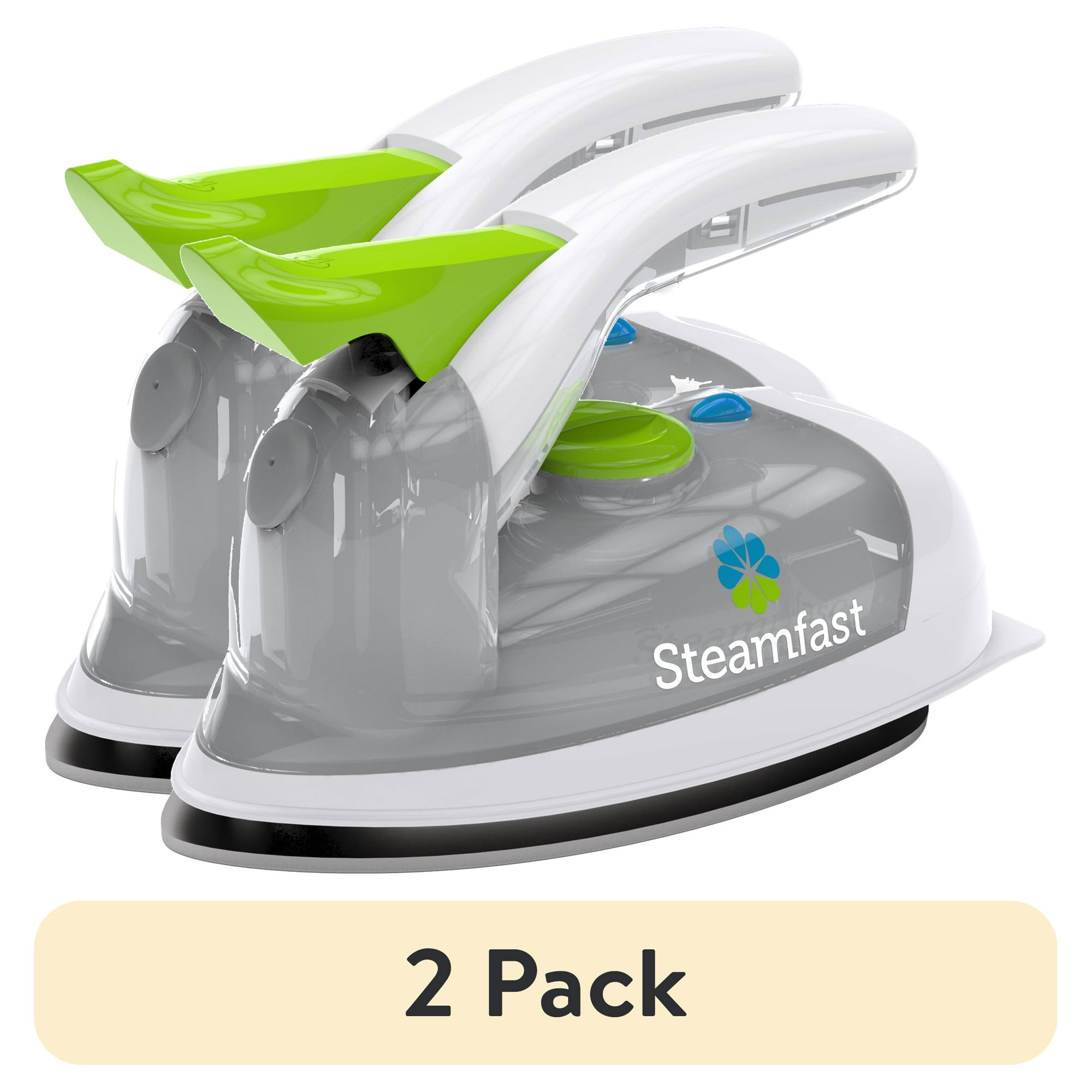 (2 pack) (2 pack) Steamfast SF-707 Mighty Steam Iron for Travel and Crafting