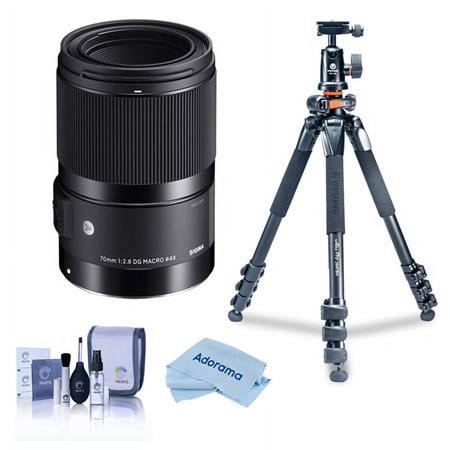UPC: 0192223138360 | 70mm f/2.8 DG ART Macro Lens for Canon EF  Bundle with Vanguard Alta Pro 264TBH Tripod  Cleaning Kit  Cleaning Cloth