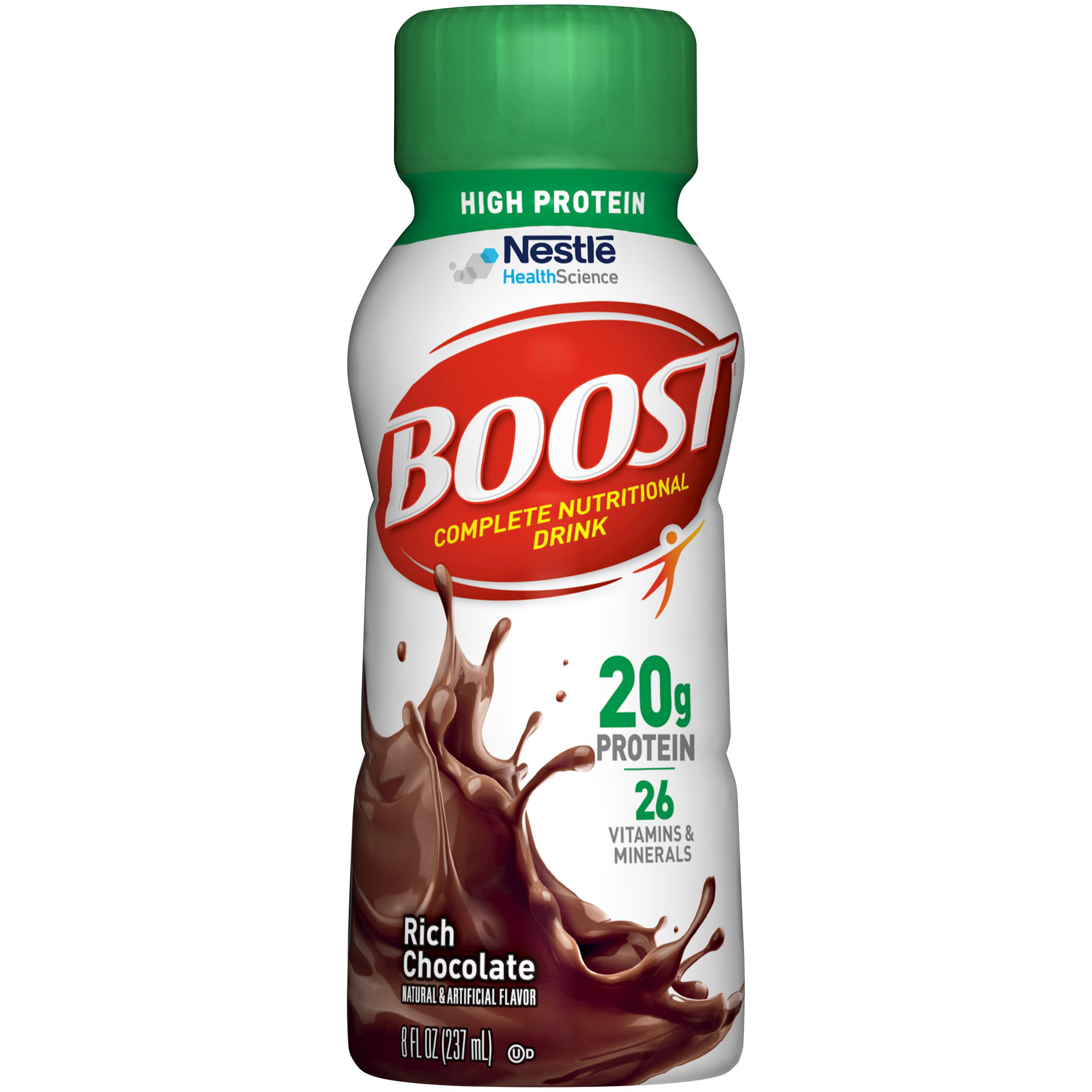 Boost High Protein Rich Chocolate Flavor, 8 Ounce Container Bottle ...