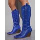 thumbnail image 1 of Rhinestone Decor Chunky Heeled Boots, 1 of 4