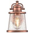 thumbnail image 5 of Westinghouse Lighting 6361000 1 Light Wall Fixture with Clear Seeded Glass, Washed Copper, 5 of 5