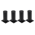 thumbnail image 4 of FONDOTIN Black Furniture Support Legs for Coffee Table 11.8x2.4x1.6in, 4 of 8