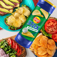 thumbnail image 6 of Lay's Stax Sour Cream and Union Flavored Potato Crisps Crunchy Delicious Chips Snacks for Kids Adult Lunchbox Halloween Trick or Treats Birthday Party Gifts - Pack of 2, 6 of 7
