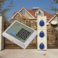 thumbnail image 3 of Electronic Security RFID Proximity Entry Door Lock Access Control System With 10 Key Fobs Password Access Control Door Opener, 3 of 8