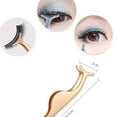 thumbnail image 2 of fastboy Stainless False Eyelash Curler Tweezer Artificial Eyelashes Extension Applicator Beauty Product, 2 of 6