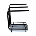 thumbnail image 3 of Sponge Holder With Drains Pan For Kitchen Sink, Kitchen Sink Caddy Organizer For Sponge Brush Soap Dish Dishcloth Rack Storage Clearance, 3 of 8
