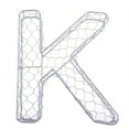 thumbnail image 2 of Romantic Iron Alphabet R Frame Wire Wreath Succulent Pot Wedding Decor, 2 of 6