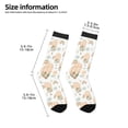thumbnail image 2 of Sigee Air Balloon and Flower for Premium Children's Socks Unisex School Kids Boys Girls,Soft and Comfy Kids' Socks, 2 of 5