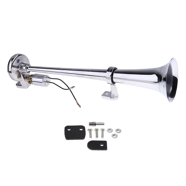 Juego de 3 bocinas de aire de 120 DB 12V con compresor, que incluye una bolsa de accesorios instala para camión, tren Soledad none