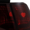 thumbnail image 6 of AKKON - For Ford Mustang Dark Red Tail Lights Brake Lamps Driver Left + Passenger Right Side Replacement Pair, 6 of 7