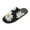 Black Daisy, variant on Memory Foam House Slippers Suitable for Both Men and Women. Comfortable, Anti-Slip Plush Flat-Bottomed Slippers The Best Holiday Gift Bone