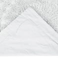thumbnail image 3 of Better Trends 20"x 36" King Pillow Sham 100% Cotton Pillow Cover Medallion Design Machine Washable (White) Rio Collection, 3 of 5