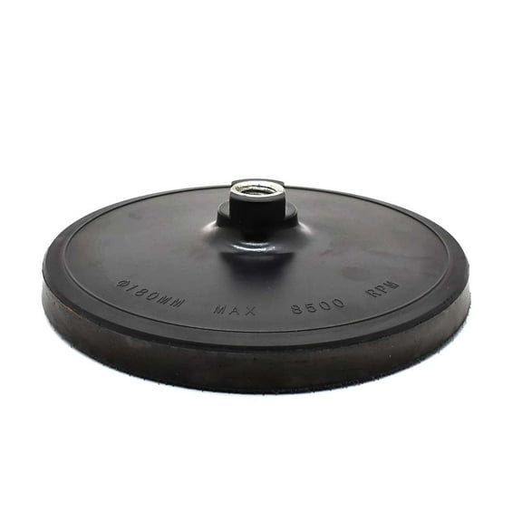 Superior Pads and Abrasives RSP50 7 Inch Hook & Loop Backing Pad for Polishing - 5/8 Inch-11 UNC