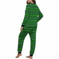 thumbnail image 5 of Pajamas for Women Set Fashion Striped Print Breathable Sleepwear with Pants Casual Crew Neck Long Sleeve Pajamas Summer Pjs for Women, 5 of 7