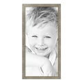 thumbnail image 2 of ArtToFrames 14" x 29" Champagne Pebble Metallic Picture Frame, 14x29 inch Silver Wood Poster Frame (WOM-5258),  Pack, 2 of 7