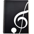 thumbnail image 1 of Cuaderno de notas con partituras en blanco para composición musical, 50 páginas, 26 x 19 cm, 1 of 4