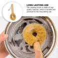 thumbnail image 2 of 1pc Kitchen Pot Bowl Cleaning Brush Cleaning Tool Wooden Handle Cleaning Brush, 2 of 3