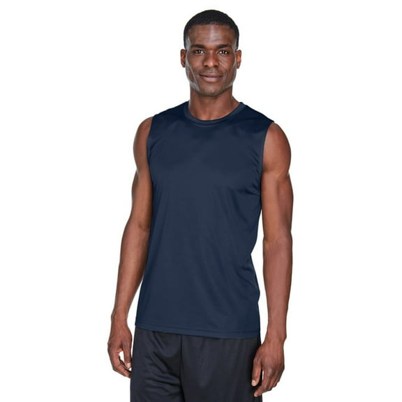 Team 365, The Men's Zone Performance Muscle T-Shirt - SPORT DARK NAVY - L