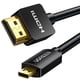 thumbnail image 1 of Adaptador de cable UGREEN Micro HDMI a HDMI 4K 60 Hz 1,8 m, 1 of 9