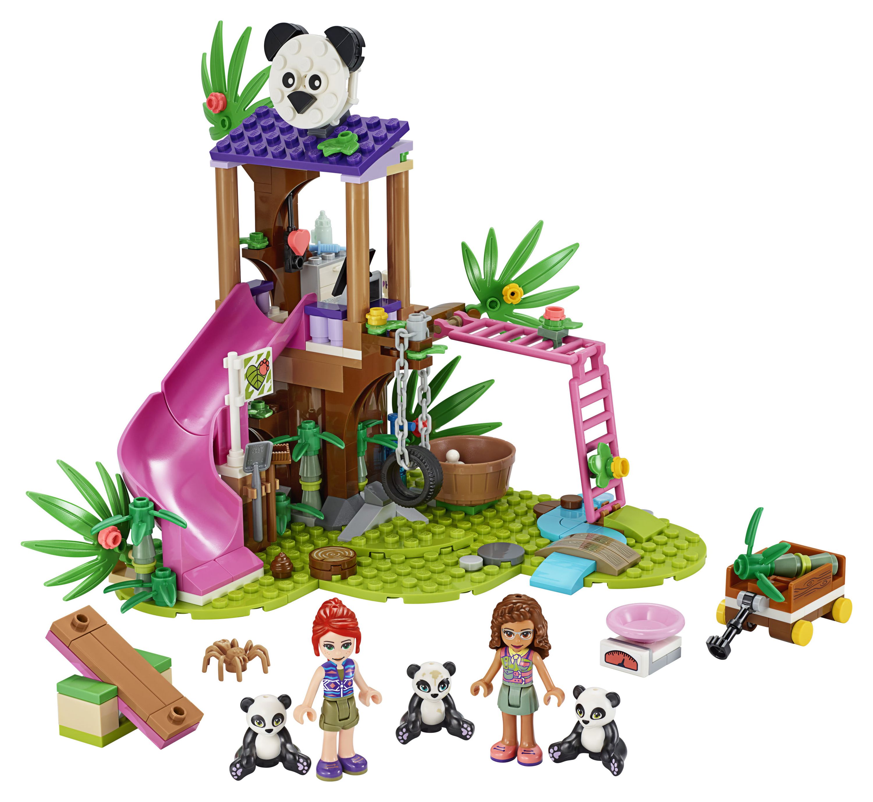 LEGO Panda Jungle Tree House 41422 Building Set (265 Pieces) - image 3 of 8