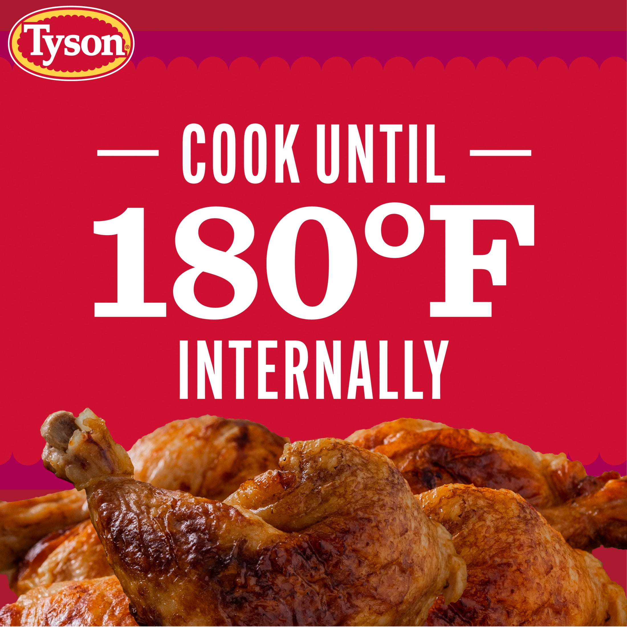Tyson Fresh Chicken Leg Quarters, 10 lb