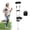 silver, variant on Professional Stair Cane, Stair Climbing Assist Cane for Elderly with Sore Knees, Adjustable Stair Crutches with Width and Height Customization, Suitable for Most Steps