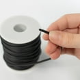 thumbnail image 2 of West Coast Paracord Rubber Beading Elastic Cord - 2mm Hollow PVC Stretch Tubing - Make Comfortable DIY Jewelry - 10, 25, 50, & 75 Foot Lengths, 2 of 5