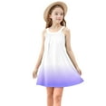 thumbnail image 7 of Ashirexll Girls Summer Dress, Girls Dresses Size 10-12, Children Fashion Casual Slip Dress Gradient Color Sleeveless Camisole Summer Dress, 7 of 7