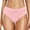 Pink, variant on High Waist Bikini Bottoms for Women Ruched Bathing Suit Bottom High Cut Briefs Full Coverage Swimsuit Bottom Sports Swimwear Summer Pink L