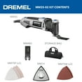 thumbnail image 3 of Dremel Multi-Max MM35-02 3.5 Amp Variable Speed Corded Oscillating Multi-Tool Kit with 7 Accessories and Storage Bag, 3 of 9