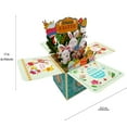 thumbnail image 4 of Ympkerial Easter Pop Up Cards 3D Spring Themed with Bunnies and Eggs Designs for Seasonal Greeting Bulk Pack of Pop Up Cards, 4 of 5