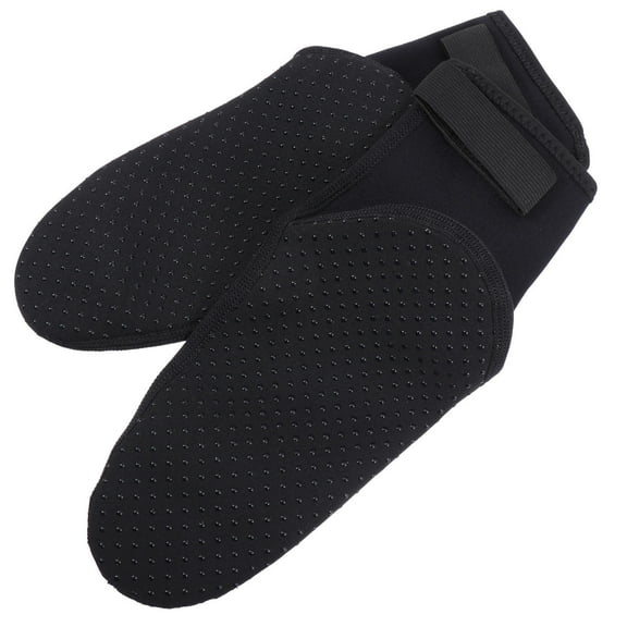 LEORX 1 Pair Black Wading Socks for Men Neoprene Waterproof Anti-skid Outdoor Use