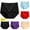 Red,Sky Blue,Black,Dark Violet,Apricot, variant on Girdle For Women Tummy Control 5PC Briefs Comfortable Cotton High Waist Underwear Sexy Panties Up to 65% off