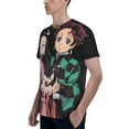 thumbnail image 4 of Demon Slayer T-Shirts 3d Printed Short Sleeve Tee Shirt For Men, 4 of 8